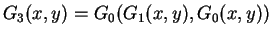 $G_3(x,y)= G_0(G_1(x,y),G_0(x,y))$